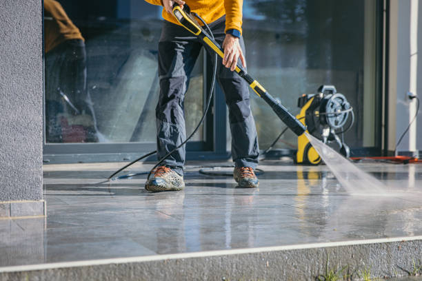 Post-Construction Pressure Washing in Oak Ridge North, TX